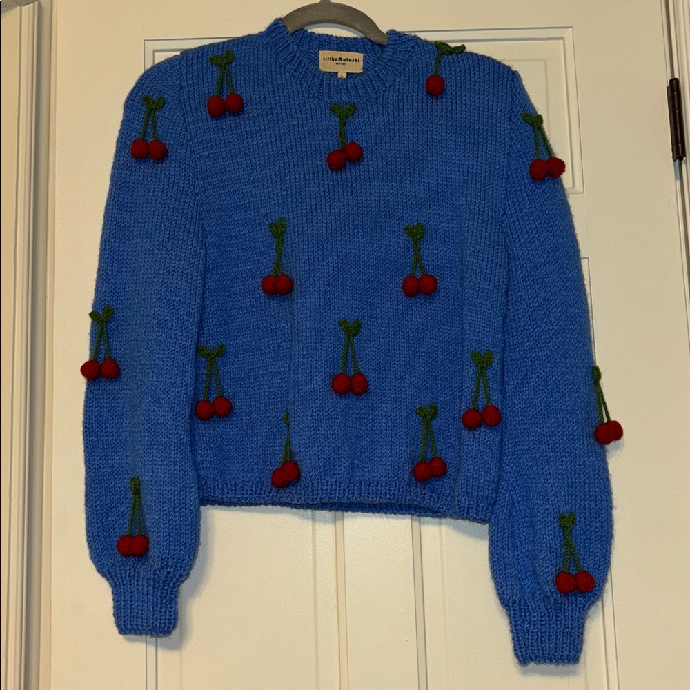 BNNW Lirika Matoshi CHERRIES KNIT SWEATER - Picture 5 of 6